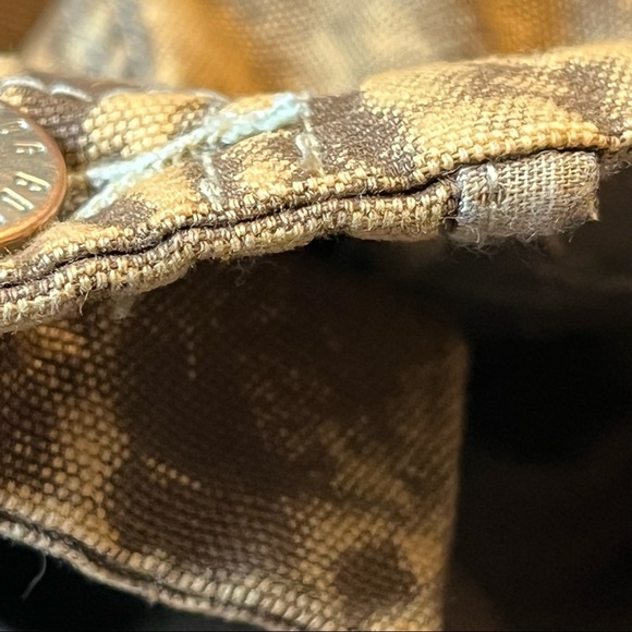 BDG Unisex Urban Outfitters High Waist Acid Washed Orange Baggy Zipper Pants S - Picture 11 of 13